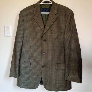 Tommy Hilfiger houndstooth suit jacket blazer